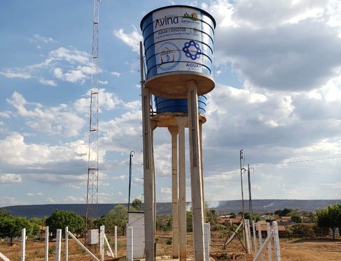 Sistema de abastecimento de água na zona rural de Santana do Piauí