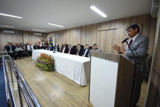 Inauguração de fórum em Ribeiro Gonçalves