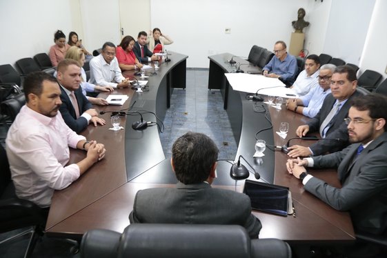 Audiência com o Presidente da APAD, Luiz Gonzaga de Carvalho Junior