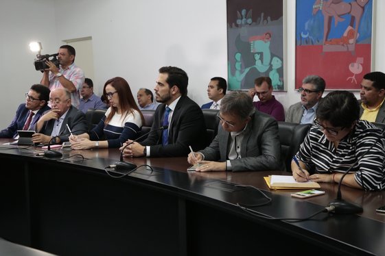 Reunião com o Presidente da APROSOJA, Alzir Pimentel,