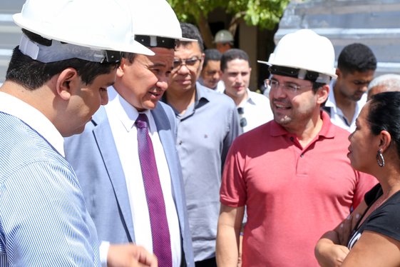 Visita as obras de Reforma ao Centro de Artesanato "Mestre Dezinho"