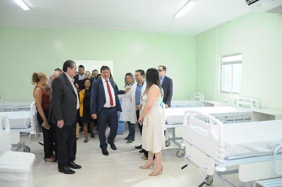 Inauguração da unidade de cuidados intermediário para recém-nascido na Evangelina Rosa