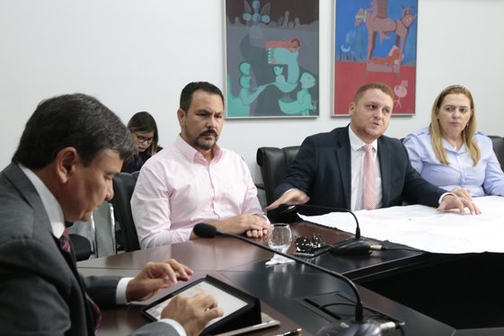 Audiência com o Presidente da APAD, Luiz Gonzaga de Carvalho Junior