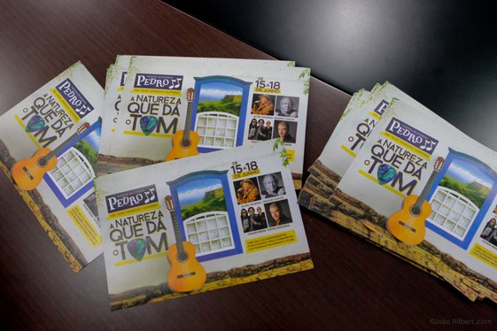 Lançamento do 14ª Festival de Inverno de Pedro II