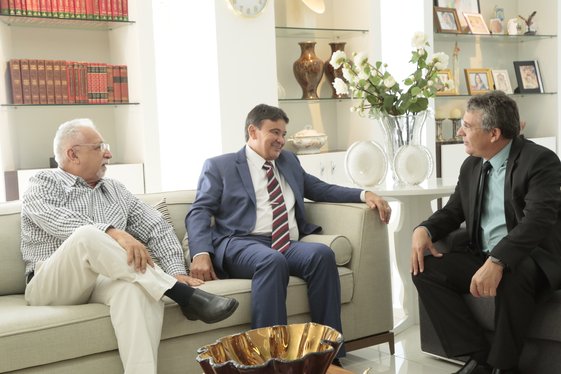 Audiência com o defensor público Nelson Nery e o professor Fonseca Neto