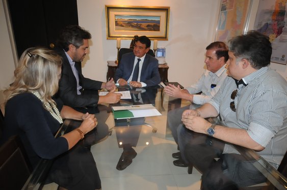Reunião com Pablo Santos e diretoria da Fundação Hospitalar
