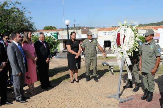 Solenidades em comemoração ao 195º aniversário de adesão do Piauí à Independência do Brasil - Oeiras