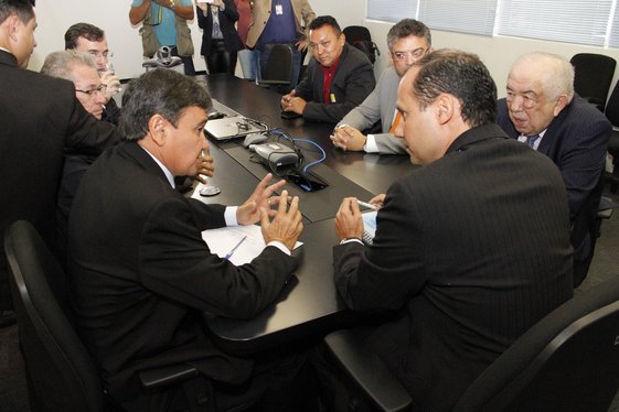 Governador Wellington Dias em Brasília - Anac e reunião com a bancada