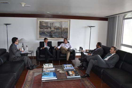 Wellington Dias em reunião com Governador da Bahia, Rui Costa