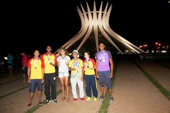 Atletas piauienses conquistam medalhas nos Jogos Escolares da Juventude