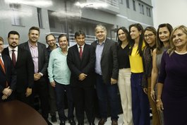 Visita a Sede da Fundação Estadual de Saúde