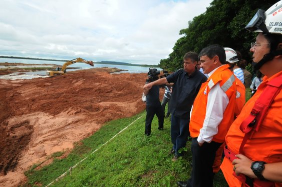 Governador visita Barragem