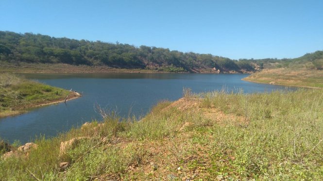 Barragem de Pedra Redonda, em Conceição do Canindé
