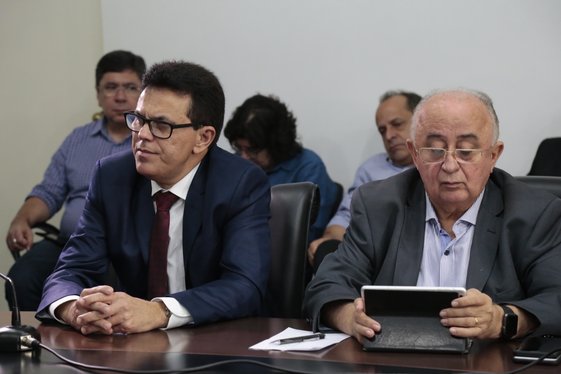 Reunião com o Presidente da APROSOJA, Alzir Pimentel,