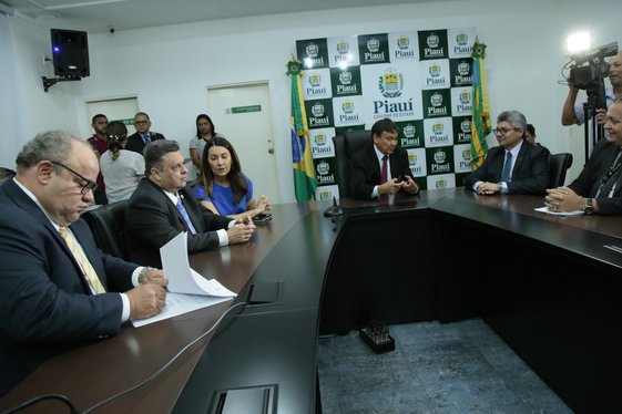 Assinatura do Protocolo de Intensões entre o DETRAN e Banco do Brasil