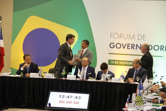 Governadores participam de encontro com presidente eleito