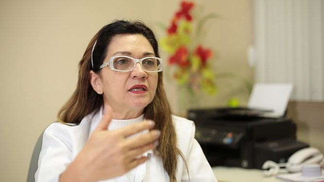 Cecília Viana, gerente de Enfermagem do Hospital Getúlio Vargas (HGV)