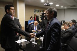 Governador em audiência com o ministro da Integração, Helder Barbalho