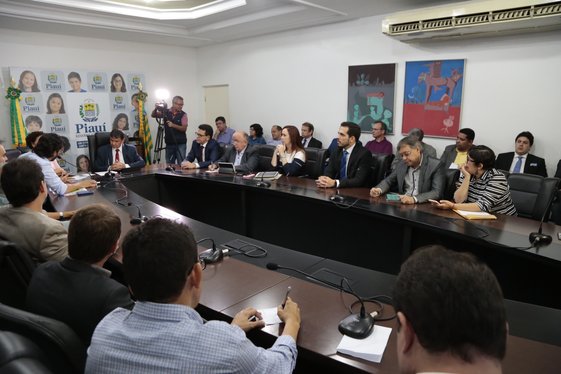 Reunião com o Presidente da APROSOJA, Alzir Pimentel,