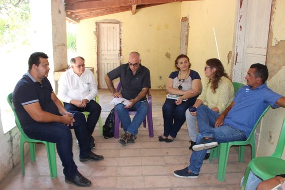 Visita de campo aos municípios de Palmeirais e Demerval Lobão