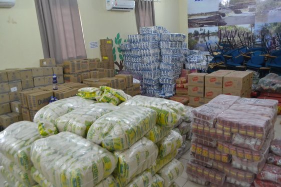 Estado envia ajuda humanitária a municípios atingidos pelas cheias