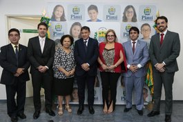 Audiência com sócios do Projeto Piauí Portugal e gestores