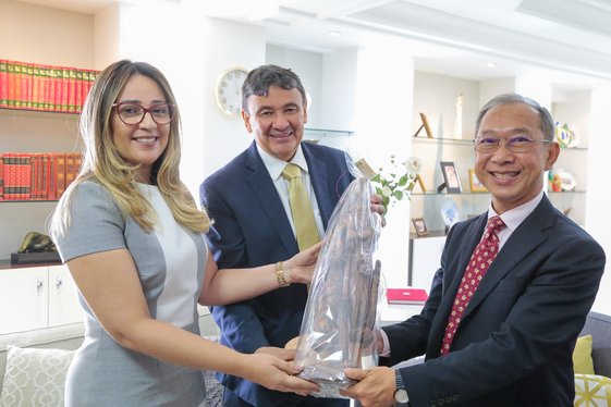 Visita de Cortesia do Embaixador da Tailândia no Brasil, Sr. Surasak Suparat