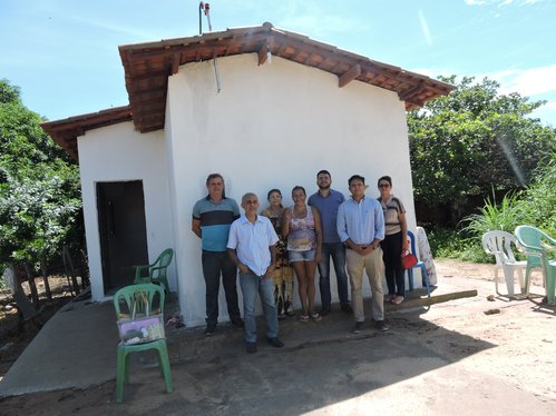 Entrega de casas a moradoras do povoado Chapadinha Sul
