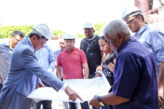 Visita as obras de Reforma ao Centro de Artesanato "Mestre Dezinho"