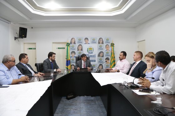 Audiência com o Presidente da APAD, Luiz Gonzaga de Carvalho Junior