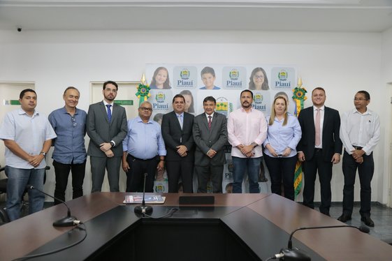 Audiência com o Presidente da APAD, Luiz Gonzaga de Carvalho Junior