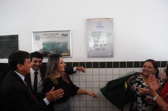 Inauguração da Reforma e Ampliação do Centro Estadual de Tempo Integral “João Henrique de Almeida"