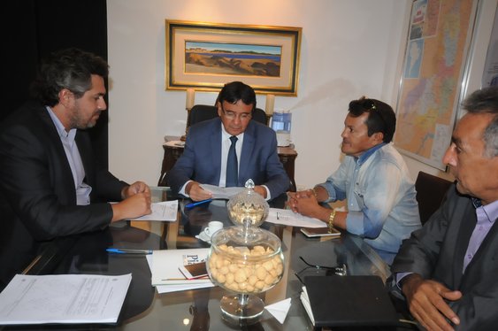 Reunião com Pablo Santos e prefeito de Campo Grande do Piauí
