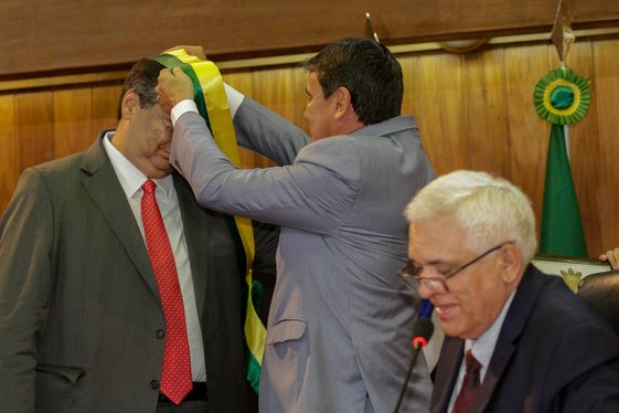 Entrega do Título de Cidadão Piauiense ao Governador do Maranhão Flavio Dino de Castro e Costa