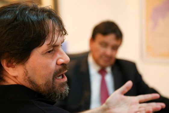 Audiência com Marcelino Freire, secretário da Cultura e coordenador de Comunicação