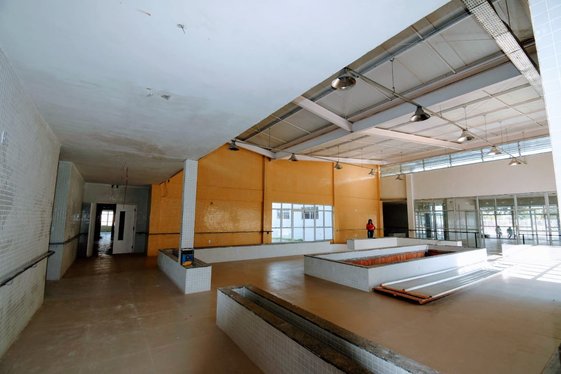 Governador Wellington Dias visita obra do Centro de Reabilitação de Parnaíba