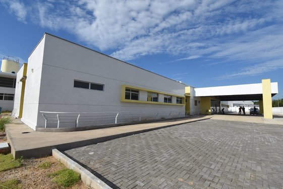 Governador Wellington Dias visita obra do Centro de Reabilitação de Parnaíba