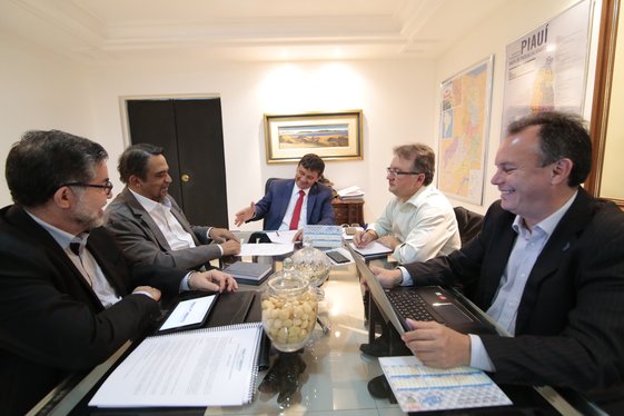 Audiência com o Presidente da Agencia de Fomentos, Cesar Fortes e Equipe
