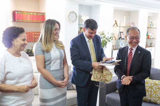 Visita de Cortesia do Embaixador da Tailândia no Brasil, Sr. Surasak Suparat