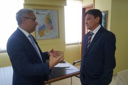 Audiência com o diretor da Agência Nacional de Petróleo (ANP), Aurélio Cesar Nogueira Amaral