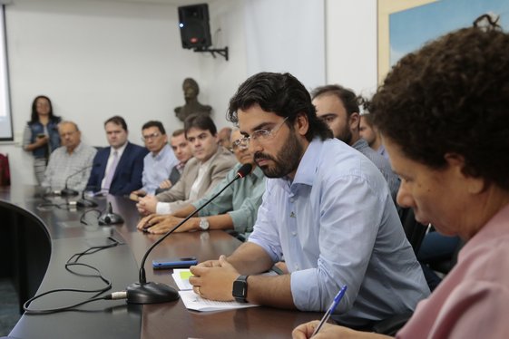 Reunião com o Presidente da APROSOJA, Alzir Pimentel,
