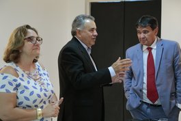 Audiência com Severo Eulálio e o ex-prefeito de São José