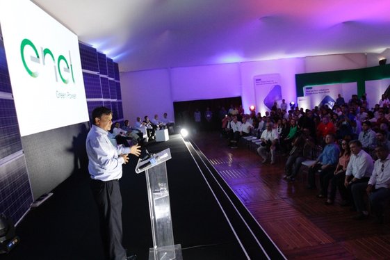 Inauguração do Parque Solar Nova Olinda. (Enel Green Power Brasil)