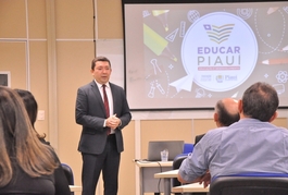 Secretário de Educação apresenta Educar Piauí aos órgãos de controle