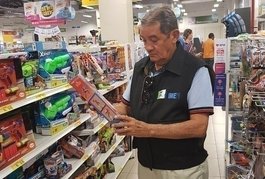 Instituto de Metrologia do Piauí fiscaliza comercialização de brinquedos no estado